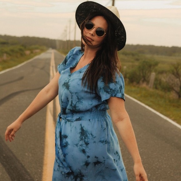 Anthropologie Dresses & Skirts - Anthropologie Plus Size 3X CLOTH & STONE LIV TIE-FRONT MINI DRESS